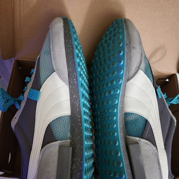PUMA..sz 13 mens..turquoise/grey - Picture 4 of 10